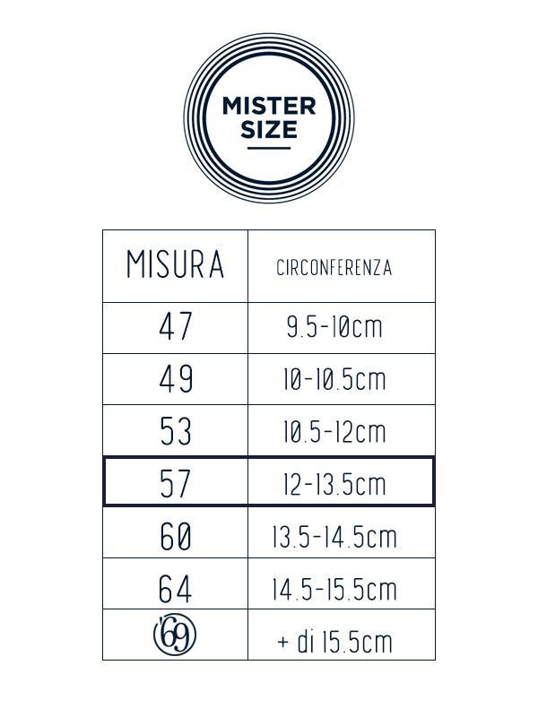 Mister Size - Profilattici 10pz 57