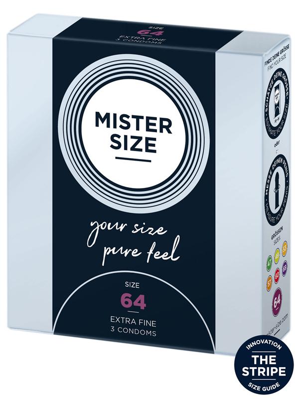 Mister Size - Profilattici 3pz 64
