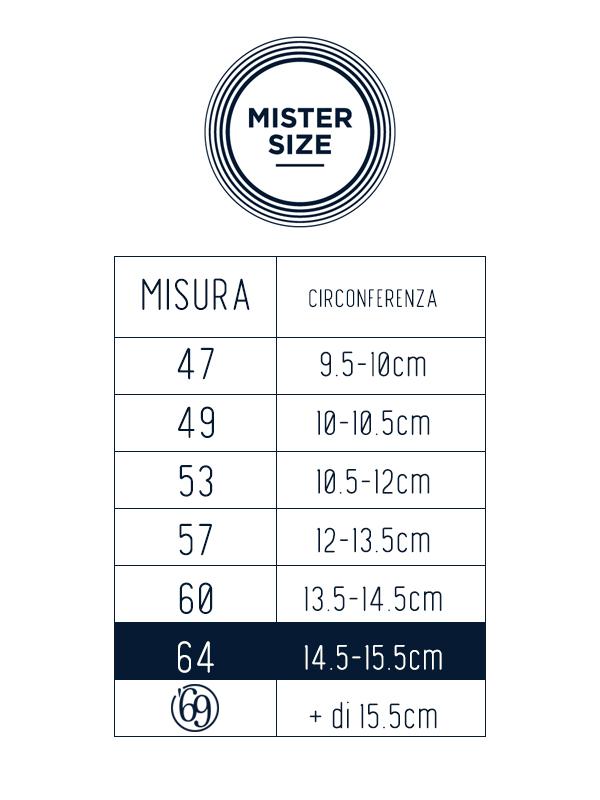 Mister Size - Profilattici 3pz 64