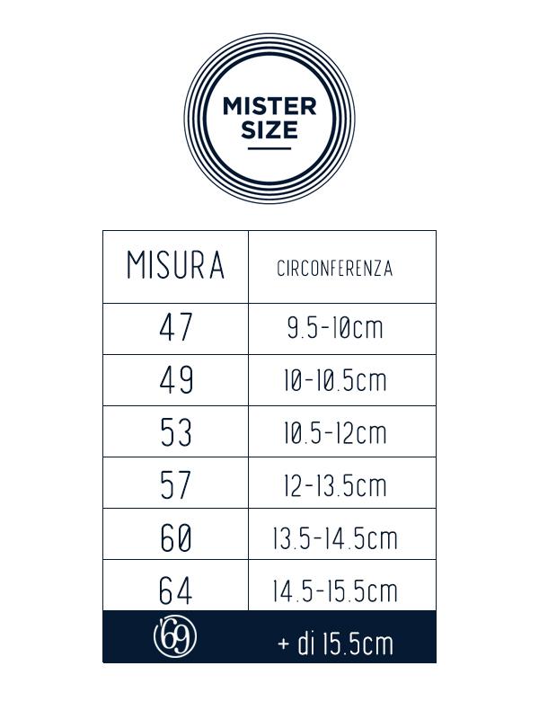Mister Size - Profilattici 3pz 69