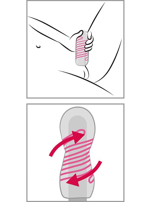 Tenga - Spinner Trasparente Brick