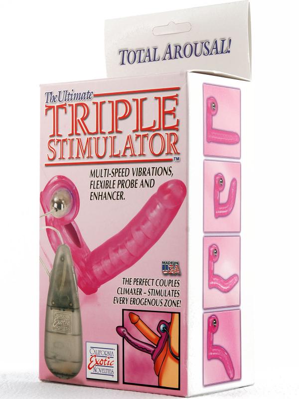 Triplo Stimolatore Fucsia
